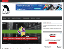 Tablet Screenshot of linuxdigest.org